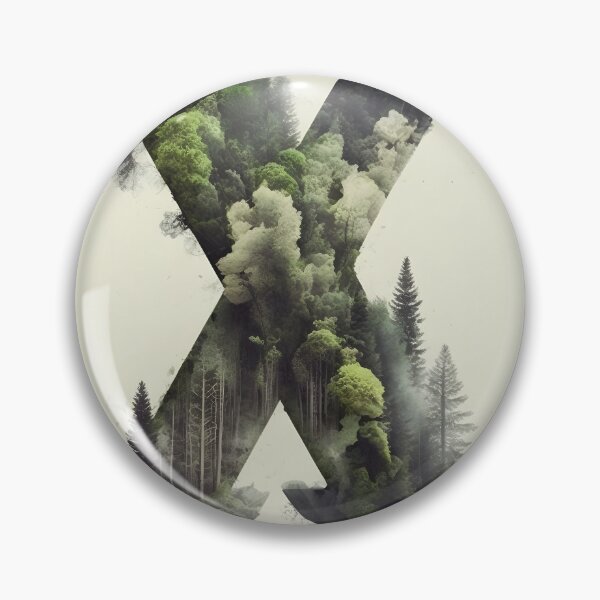 Item preview, Letter X Double Exposure designed and sold by dotperinchart.