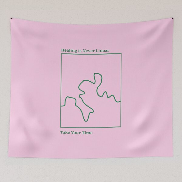 Item preview, Healing isn't Linear, Take Your Time designed and sold by statonka.