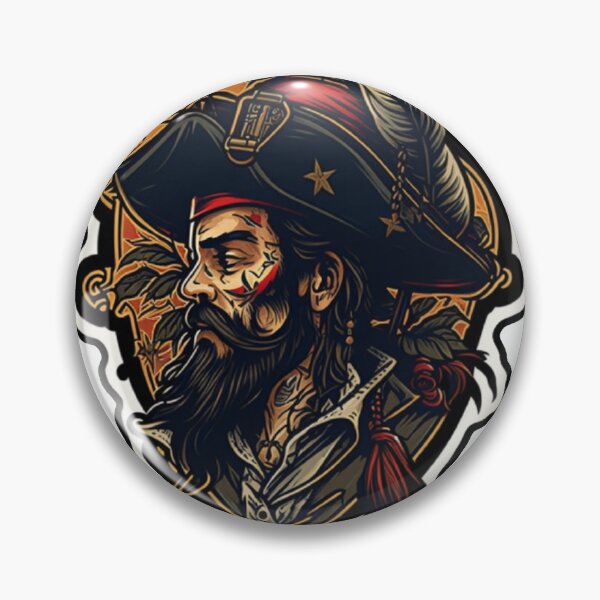 Artikelvorschau, Piraten-Design im Sailor Jerry-Stil entworfen und verkauft von SvahaDesigns.