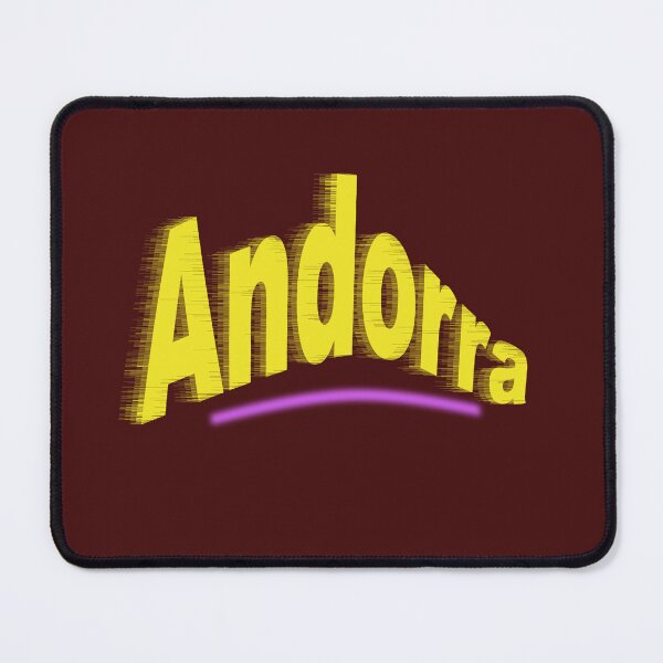 Item preview, Principality of Andorra abstract design designed and sold by lobodelnoir.