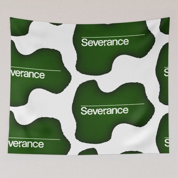 Item preview, severance series Adam Scott and Britt Lower fan works graphic design by ironpalette designed and sold by ironpalette.