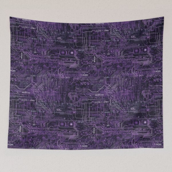 Item preview, Neon Purple Circuitry designed and sold by DaniGirls.