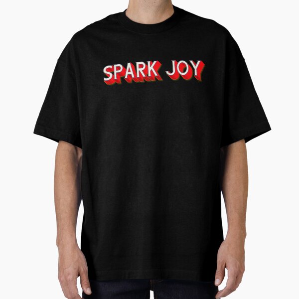 Item preview, Spark Joy 3D lettering designed and sold by Corinne Alexa Jackson.