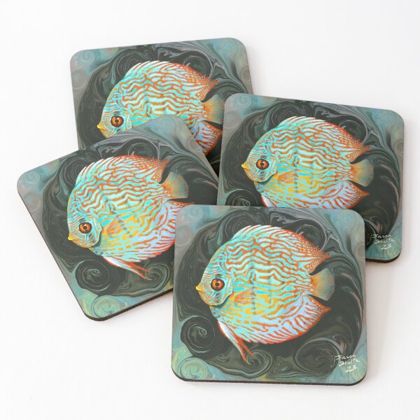 Item preview, Turquoise blue Amazon River King  designed and sold by ByJasonSkeite.