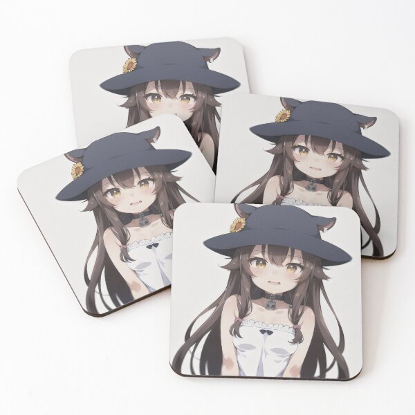 Item preview, A Beautiful Cute Chibi Cow Girl Sticker Very Kawaii designed and sold by HikariAtelier.