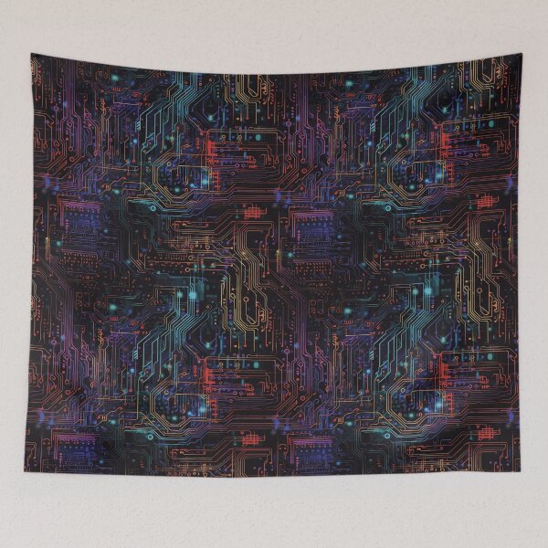 Item preview, Neon Rainbow Circuitry designed and sold by DaniGirls.