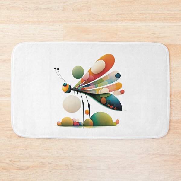 Item preview, Fly with Elegance: Discover our Abstract Dragonfly Print Collection for Apparel and Home Wear designed and sold by ThePurpleMelon.