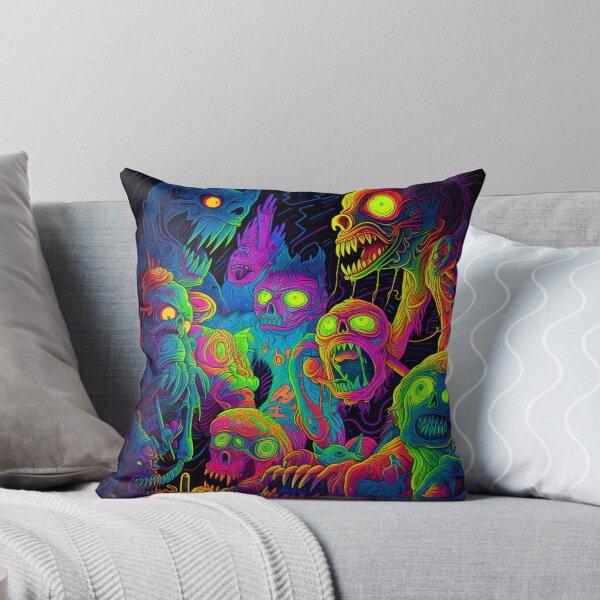 Item preview, Blacklight Trippy Monsters designed and sold by Matt's Artificial Nature.