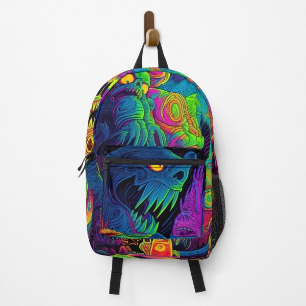 Item preview, Blacklight Trippy Monsters designed and sold by Matt's Artificial Nature.