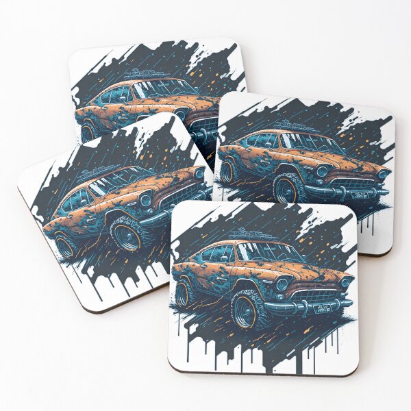 Item preview, Retro car designed and sold by ArtsyWishesShop.