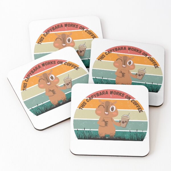 Item preview, This Capybara works on coffee designed and sold by Jokuart.