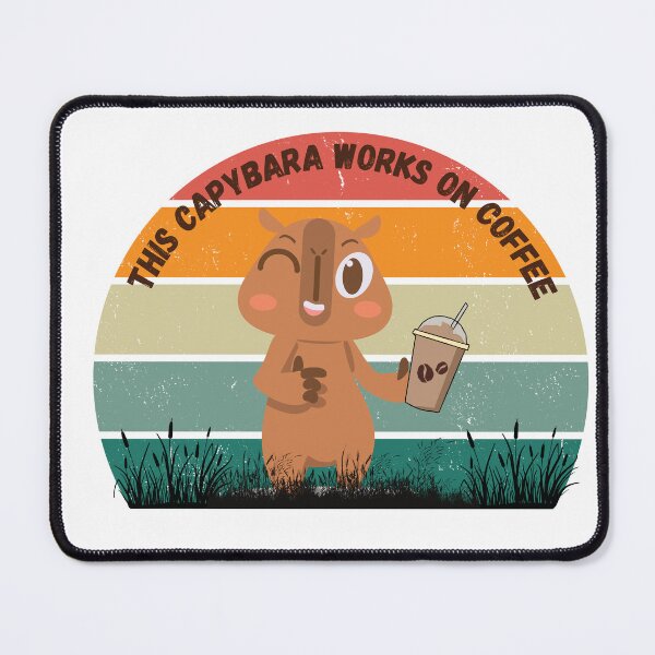 Item preview, This Capybara works on coffee designed and sold by Jokuart.