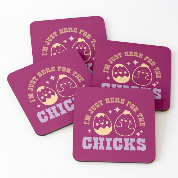 Item preview, Im Just Here for the Chicks (Happy Easter) designed and sold by Hope London.