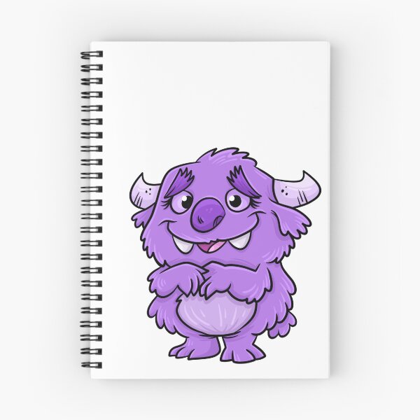 Item preview, Silly Purple Monster designed and sold by Nikki Boetger.