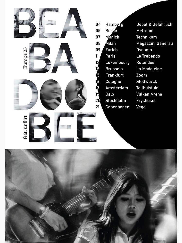 Beabadoobee Beatopia Europe 2023 Tour 