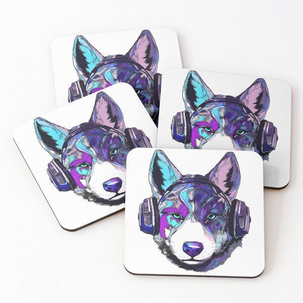 Item preview, Cyber Husky the Dog designed and sold by DarkwoodLab.