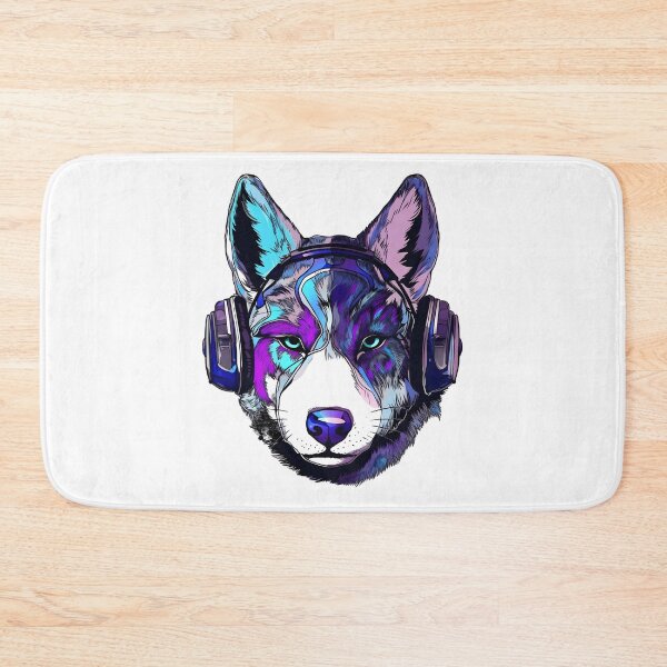 Item preview, Cyber Husky the Dog designed and sold by DarkwoodLab.