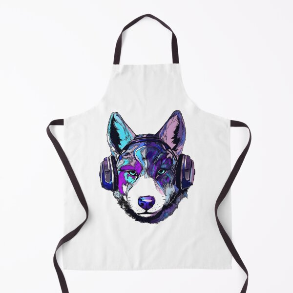 Item preview, Cyber Husky the Dog designed and sold by DarkwoodLab.