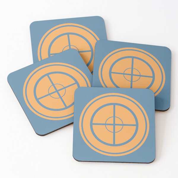 Item preview, Team Fortress 2 BLU Sniper Class Emblem designed and sold by The Deep Machine.