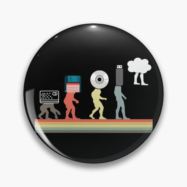 Item preview, Cassette Floppy Disk USB CD CD-Rom Evolution designed and sold by JukeLox.