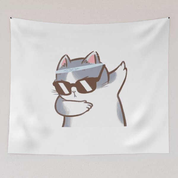 Item preview, dabbing cat designed and sold by UrbanOutfitting.