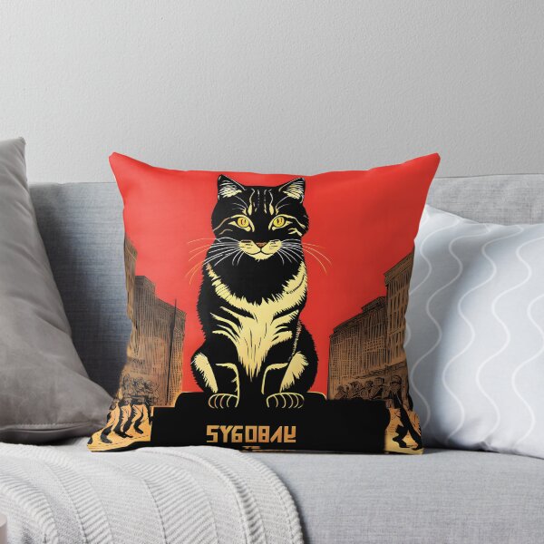 Item preview, Red Cat Commander designed and sold by ByteyCreatives.