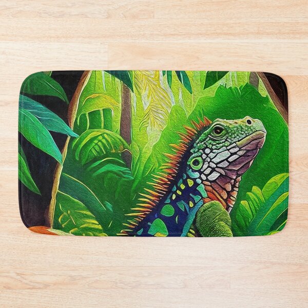 Item preview, Royal Iguana in the Jungle designed and sold by Emerald-Treasure.