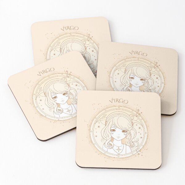 Item preview, Virgo Zodiac Illustration designed and sold by cetakulang.