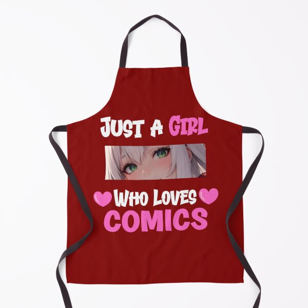 Item preview, Just a Girl Who Loves Comics designed and sold by artbybrado.