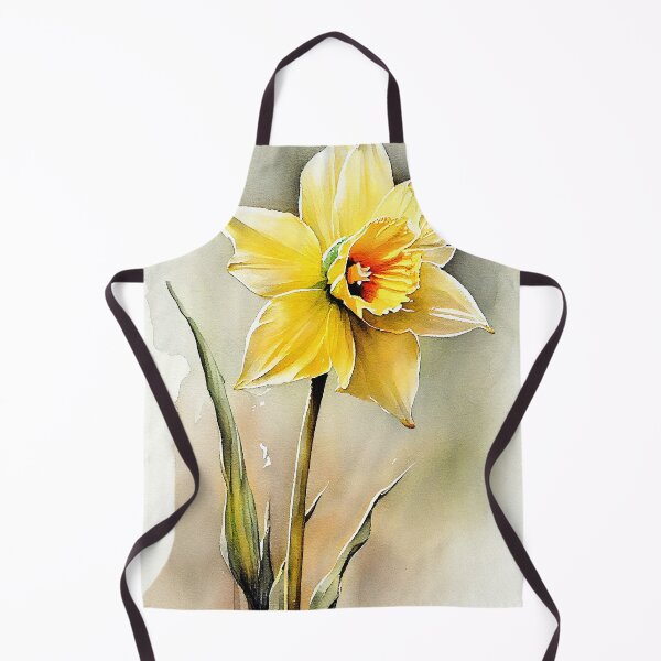 Item preview, Daffodil watercolor art designed and sold by JBJart.