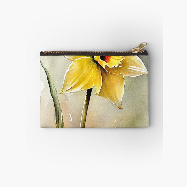 Item preview, Daffodil watercolor art designed and sold by JBJart.
