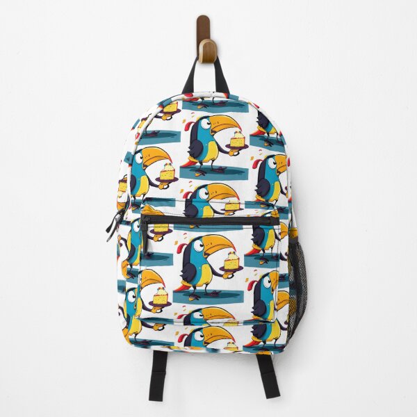 Item preview, Toucan Eats Birthday Cake designed and sold by Toucan-VooDoo.