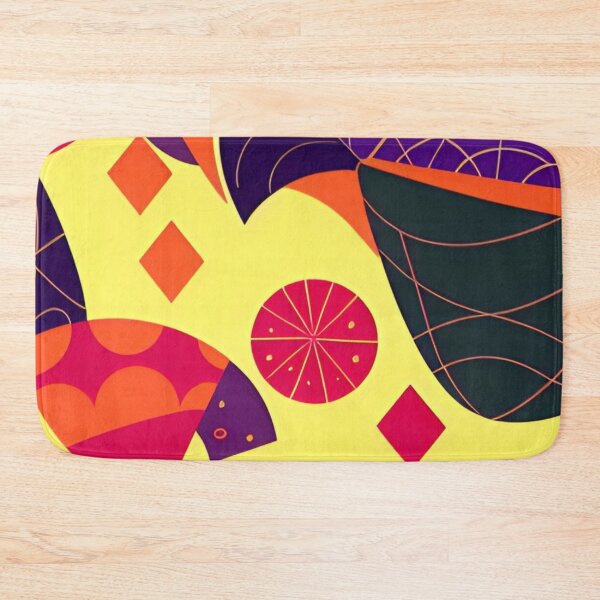 Item preview, Abstract Slices Fruity Pattern designed and sold by pixxiesart.