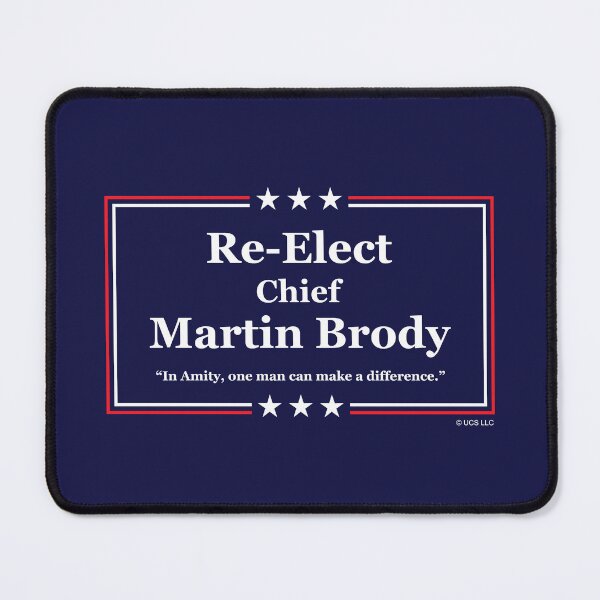 Item preview, Re-Elect Martin Brody designed and sold by GloopTrekker.