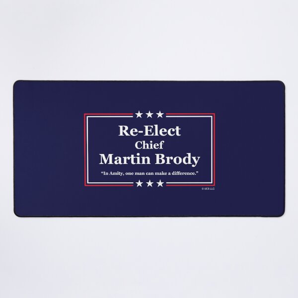 Item preview, Re-Elect Martin Brody designed and sold by GloopTrekker.