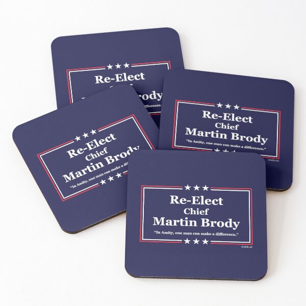 Item preview, Re-Elect Martin Brody designed and sold by GloopTrekker.