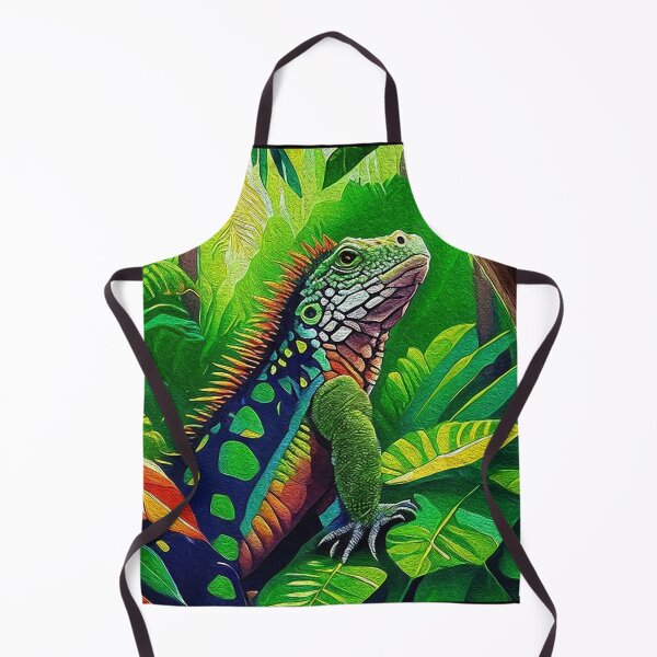 Item preview, Royal Iguana in the Jungle designed and sold by Emerald-Treasure.