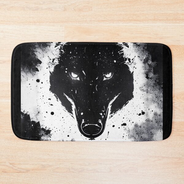 Item preview, black wolf designed and sold by ViktorVigo.