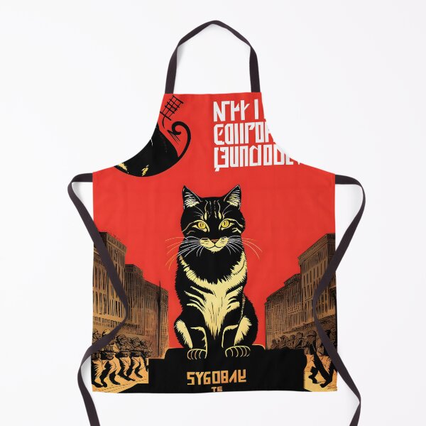 Item preview, Red Cat Commander designed and sold by ByteyCreatives.