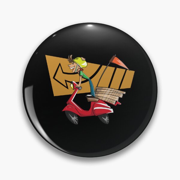 Item preview, Pizza Delivery Guy On Scooter designed and sold by Gile-Shop.