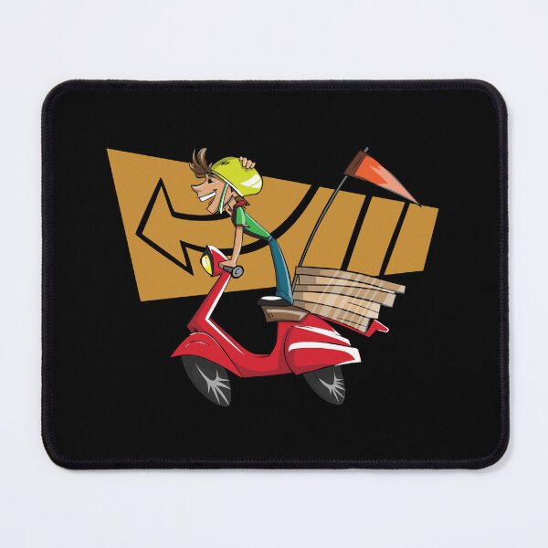 Item preview, Pizza Delivery Guy On Scooter designed and sold by Gile-Shop.