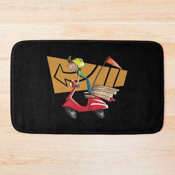 Item preview, Pizza Delivery Guy On Scooter designed and sold by Gile-Shop.