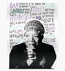 Maya Angelou Poster