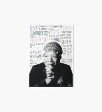 Maya Angelou Art Board