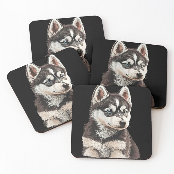 Item preview, Alaskan Husky puppy designed and sold by HuskyHuddle.