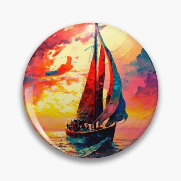 Item preview, Sunset Sail designed and sold by NeuroChroma.