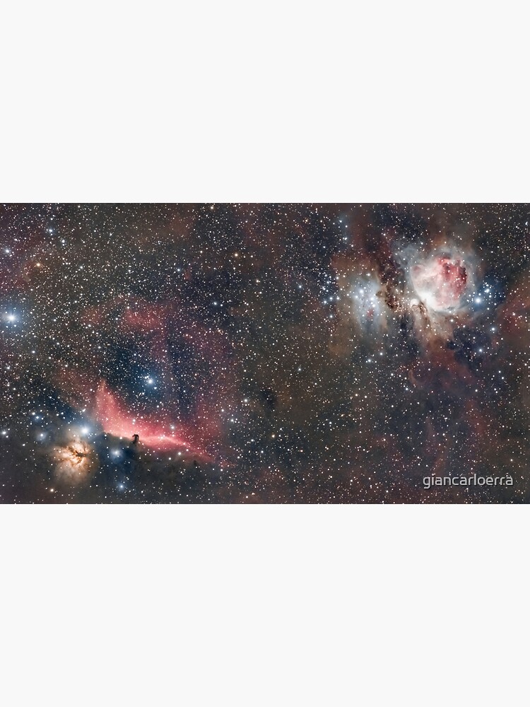 Orion + Flame + Horsehead nebulae by giancarloerra