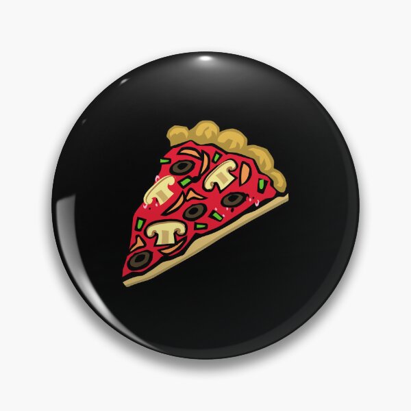 Artikelvorschau, Pizzastück mit Pilzen und Oliven entworfen und verkauft von Gile-Shop.