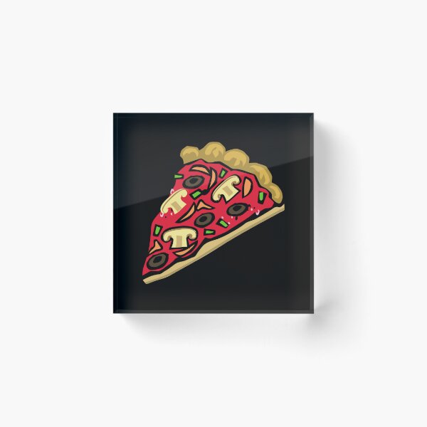 Item preview, Pizza Slice With Mushroms And Olives designed and sold by Gile-Shop.