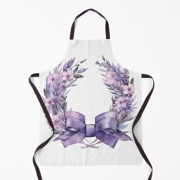 Item preview, Subtle Purple Pastel Floral Wreath - Aquarelle sticker designed and sold by EmeraldeaArt.